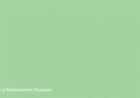 Applying for a replacement passport